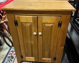 Storage cabinet.