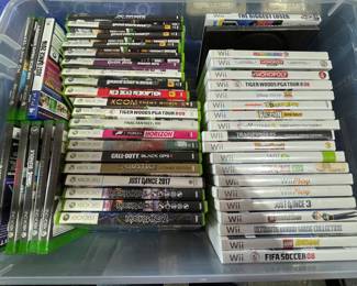 Lots of video games.