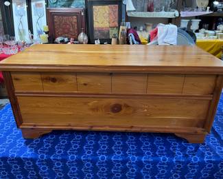 Morristown cedar chest.