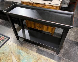 Sofa table. Distressed look.