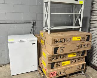 Chest Freezer and Breakfast Bar Table Orlando