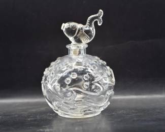 1940s Alfred Flaster Art Deco Fish on Waves Perfume