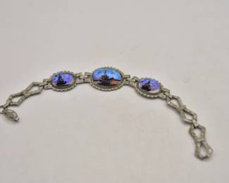 Butterfly Wing Silhouette Bracelet