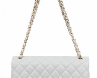 Lot 29 | Chanel (French) Caviar Jumbo Classic Double Flap Grey 21a