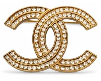 Lot 34 | Chanel (French) Brooch H 1.4" W 2"