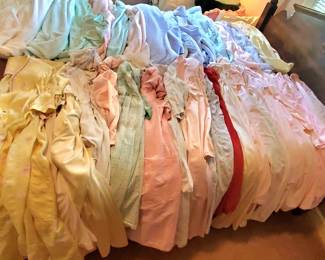 Ladies mo-mo's and nightgowns: large sizes.