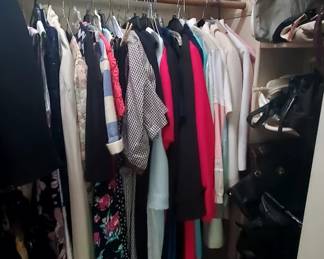 Ladies church clothes, dresses, jackets/ blazers. Large sizes.