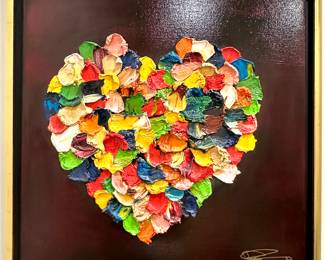 "International Love II" signed [Philip] Romano