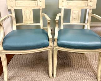Set of Six Michael Taylor Armchairs