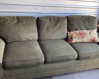 Lovely Dark Green Sofa