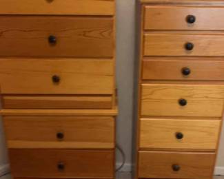 Tall Skinny Dresser And Two Nightstands