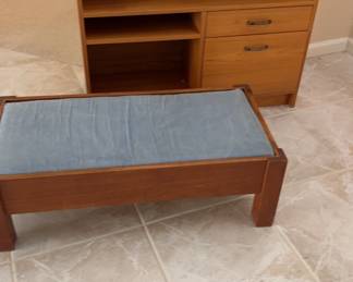 Bookcase And Bench