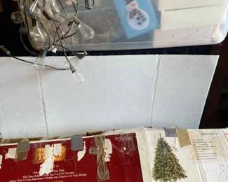 Christmas Tree And Ornaments