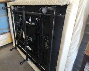 Tempura Pedic Electric Queen Frame And Mattress