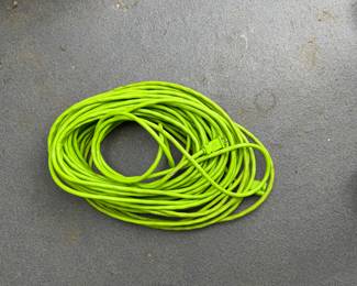 Extension cord for outdoor use