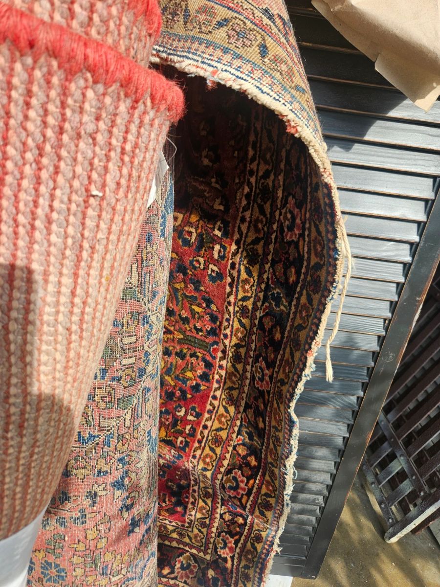 All rugs have been professionally cleaned and have pads - also clean!!