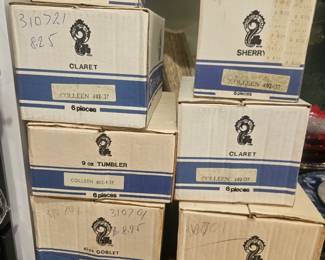 Waterford Colleen - in Original boxes! Rarely, if ever used!!
