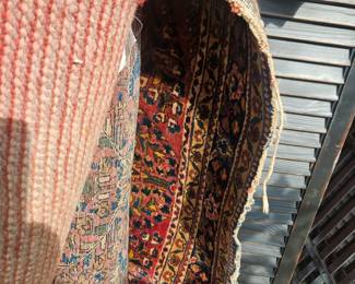 All rugs have been professionally cleaned and have pads - also clean!!