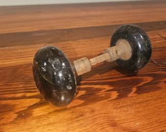 One of many antique doorknobs!