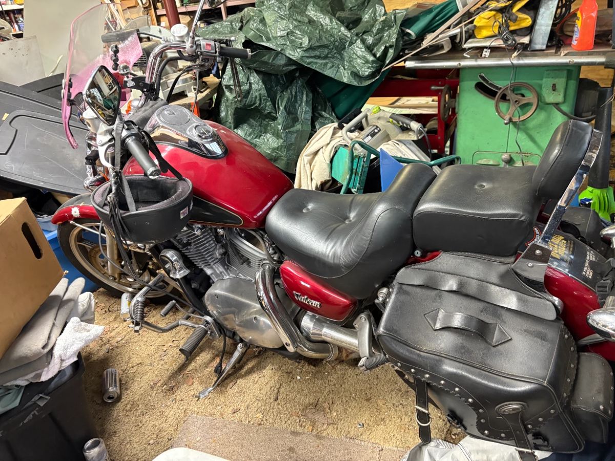 . . . great Vulcan motorcycle