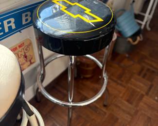 . . . Chevy bar stool