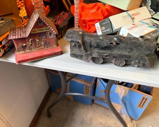 . . . pre-war MAR train pieces