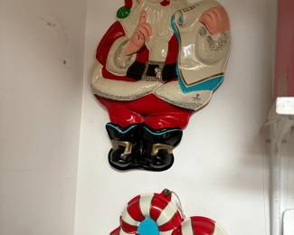 . . . vintage Santa pin up
