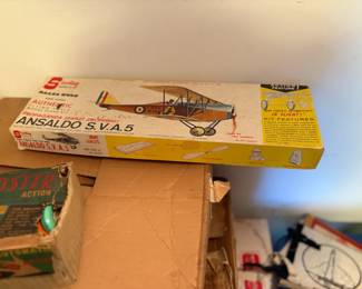 . . . vintage model airplane