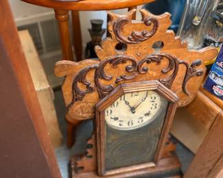 . . . antique mantle clock