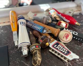 . . . great selection of tap handles