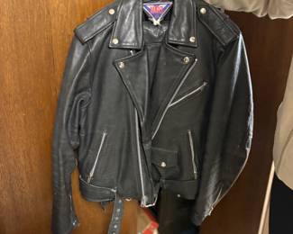 . . . awesome leather jacket