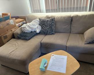 . . . nice sectional couch