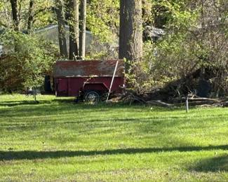 . . . single axle trailer