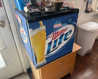 . . . Miller bar fridge
