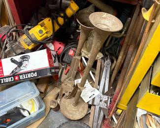 . . . antique car horn