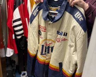 . . . Winston Cup leather jacket