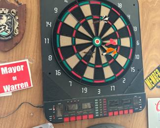 . . . electric dart board