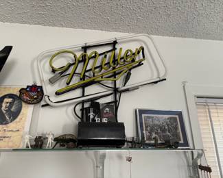 . . . neon Miller sign