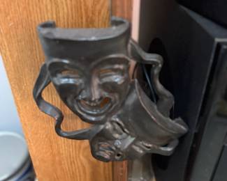 . . . comedy and tragedy masks