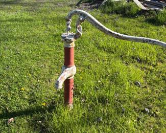 . . . antique water pump