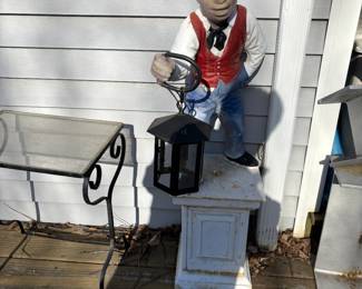 . . . stable boy statue
