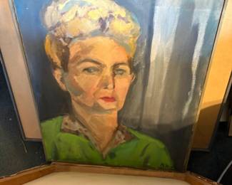 . . . oil portrait