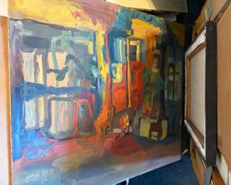 . . . abstract oil