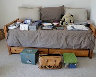 Trundle Bed, Vintage Adidas bag