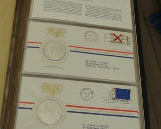 Sterling silver bicentennial set