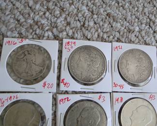 Morgans and other silver coins