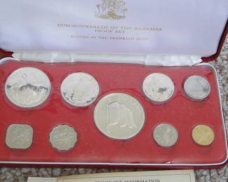 Bahamas coin set