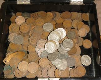Indian head pennies, Buffalo nickels