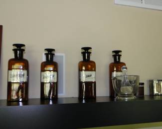Apothecary jars