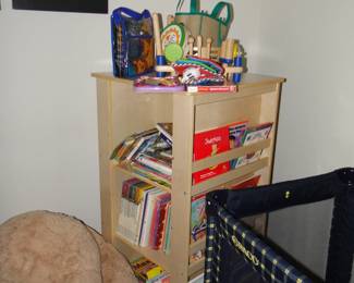 Children's books, storage